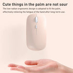 1600dpi Bluetooth 2.4G Wireless Dual Mode Mouse, Bluetooth + 2.4G(White), Bluetooth + 2.4G(Black), Bluetooth + 2.4G(Pink), Bluetooth + 2.4G(Purple), Bluetooth + 2.4G(Yellow), Bluetooth + 2.4G(Blue), Bluetooth + 2.4G(Mint Green)                         ...