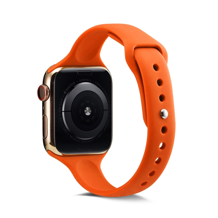 薄款矽膠替換腕帶錶帶，適用於 Apple Watch 5/4 44mm 及 3/2/1 42mm，適用於 Apple Watch 5/4 40mm 及 3/2/1 38mm