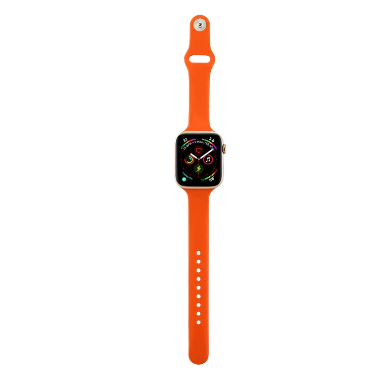 薄款矽膠替換腕帶錶帶，適用於 Apple Watch 5/4 44mm 及 3/2/1 42mm，適用於 Apple Watch 5/4 40mm 及 3/2/1 38mm