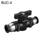 LAIZE 手動閥氣動快速接頭連接器，BUC-4、BUC-6、BUC-8、BUC-10、BUC-12、HVFF-4、HVFF-6、HVFF-8、HVFF-10、HVFF-12