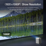 AUN ET50 4 吋 180 流明 1920x1080P 智能 LED 迷你投影機，美規插頭，歐規插頭，英規插頭，澳規插頭