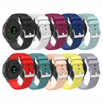 20mm 凹痕銀色錶扣矽膠錶帶，適用於 Samsung Galaxy Watch5 40mm/44mm / Watch5 Pro