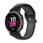 20mm 錶扣雙色運動腕帶，適用於華為 Watch GT2 42MM，適用於 Galaxy Watch Active2 / Active