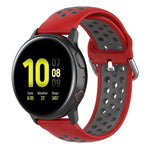 20mm 錶扣雙色運動腕帶，適用於華為 Watch GT2 42MM，適用於 Galaxy Watch Active2 / Active