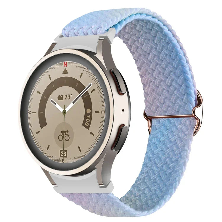 適用於 Samsung Galaxy Watch 5 / Watch 5 Pro / Watch 4 編織漸層色錶帶