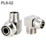 PL8-02 LAIZE 鎳鍍銅氣管快速接頭鎖母接頭，PL4-M5、PL4-01、PL4-02、PL6-M5、PL6-01、PL6-02、PL8-01、PL8-02