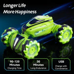 JJR/C Q110 2.4G 遙控特技攀爬漂移扭轉車，JJR/C Q110（藍色），JJR/C Q110（綠色）