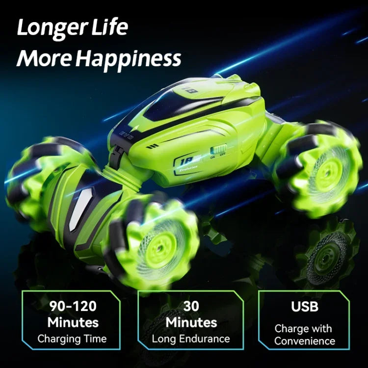 JJR/C Q110 2.4G 遙控特技攀爬漂移扭轉車，JJR/C Q110（藍色），JJR/C Q110（綠色）