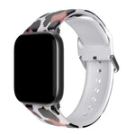 透氣 TPU 錶帶，適用於 Apple Watch Series 8&7 41mm / SE 2&6&SE&5&4 40mm / 3&2&1 38mm