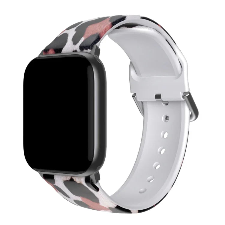 透氣 TPU 錶帶，適用於 Apple Watch Series 8&7 41mm / SE 2&6&SE&5&4 40mm / 3&2&1 38mm