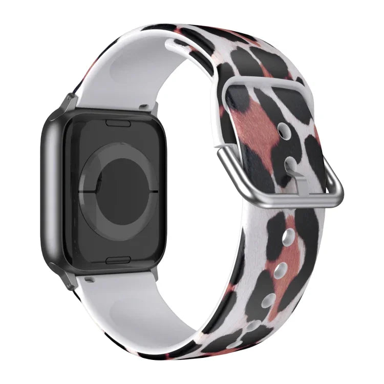透氣 TPU 錶帶，適用於 Apple Watch Series 8&7 41mm / SE 2&6&SE&5&4 40mm / 3&2&1 38mm