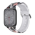 透氣 TPU 錶帶，適用於 Apple Watch Series 8&7 41mm / SE 2&6&SE&5&4 40mm / 3&2&1 38mm
