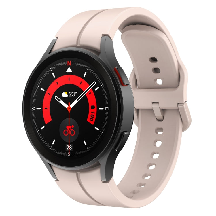 彩色扣環矽膠錶帶，適用於 Samsung Galaxy Watch 5 40mm / 44mm