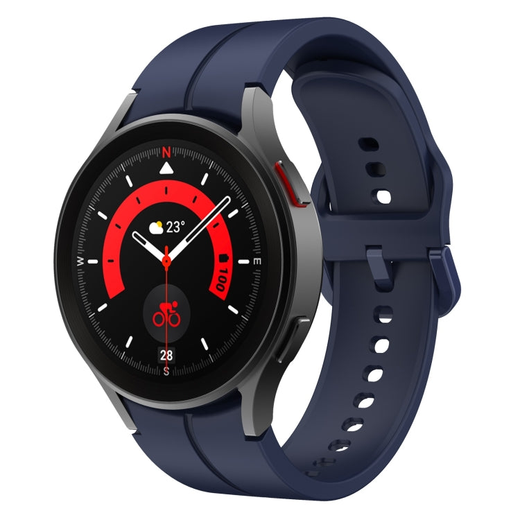 彩色扣環矽膠錶帶，適用於 Samsung Galaxy Watch 5 40mm / 44mm