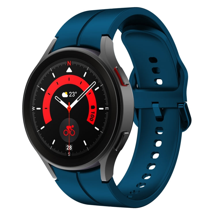彩色扣環矽膠錶帶，適用於 Samsung Galaxy Watch 5 40mm / 44mm