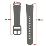 彩色扣環矽膠錶帶，適用於 Samsung Galaxy Watch 5 40mm / 44mm