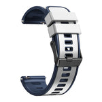 素色雙色矽膠錶帶，適用於 Samsung Galaxy Watch 5 40mm / 44mm