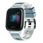 素色雙色矽膠錶帶，適用於 Samsung Galaxy Watch 5 40mm / 44mm