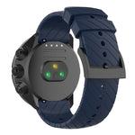 For Suunto 9 Lightning Silicone Strap