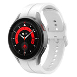彩色扣環矽膠錶帶，適用於 Samsung Galaxy Watch 5 Pro 45mm