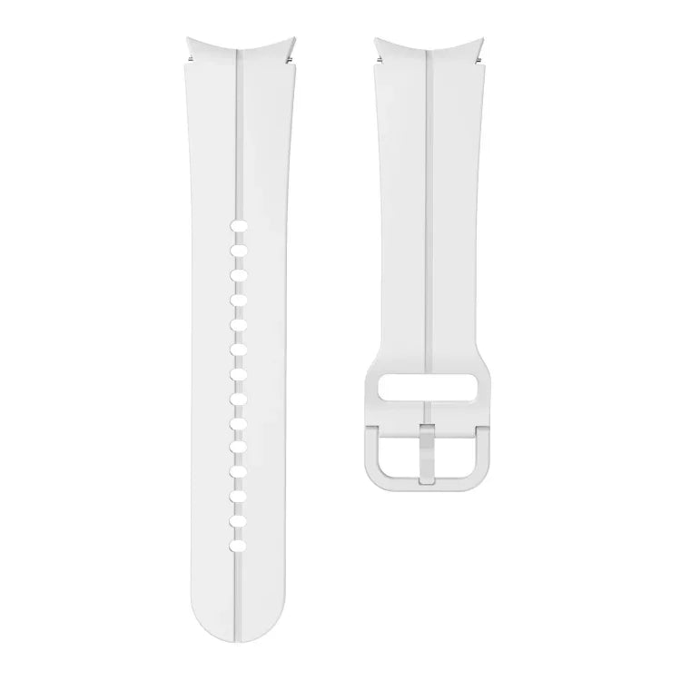彩色扣環矽膠錶帶，適用於 Samsung Galaxy Watch 5 Pro 45mm