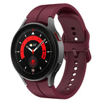 彩色扣環矽膠錶帶，適用於 Samsung Galaxy Watch 5 Pro 45mm