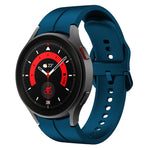 彩色扣環矽膠錶帶，適用於 Samsung Galaxy Watch 5 Pro 45mm