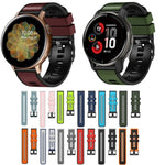 素色編織雙色矽膠錶帶，適用於 Samsung Galaxy Watch 5 Pro 45mm