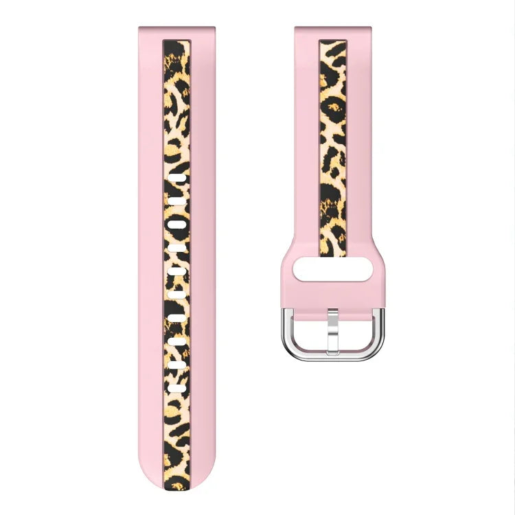 直紋印花矽膠錶帶，適用於 Samsung Galaxy Watch 5 40mm / 44mm，Samsung Galaxy Watch 5 Pro 45mm
