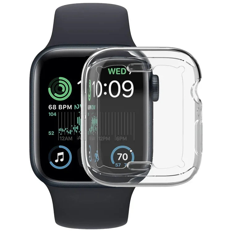 imak UX-3 系列 TPU 保護殼，適用於 Apple Watch SE 2023 40mm / Series 4/5/6/SE 1/2/3 40mm，適用於 Apple Watch SE 2023 44mm / Series 4/5/6/SE 1/2/3 44mm