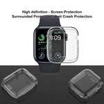imak UX-3 系列 TPU 保護殼，適用於 Apple Watch SE 2023 40mm / Series 4/5/6/SE 1/2/3 40mm，適用於 Apple Watch SE 2023 44mm / Series 4/5/6/SE 1/2/3 44mm