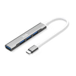 imak 4 合 1 多功能擴充座集線器，USB，USB-C / Type-C