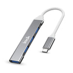 imak 4 合 1 多功能擴充座集線器，USB，USB-C / Type-C