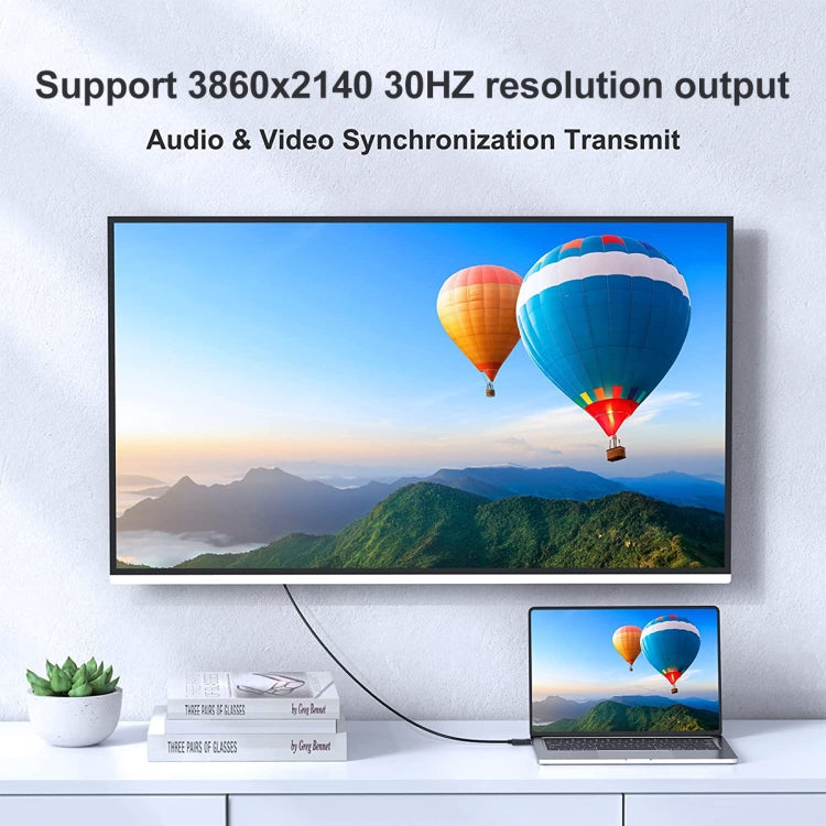 HDMI 轉 USB+DisplayPort 轉接線附電源供應，長度：1.8米，180公分