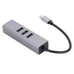 SL-030 USB-C / Type-C 轉千兆以太網 RJ45 及 3 個 USB 3.0 轉接集線器，USB-C / Type-C 轉 RJ45 及 3 個 USB
