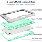 Silicone + PC Shockproof Tablet Case, For iPad 10th Gen 10.9 2022