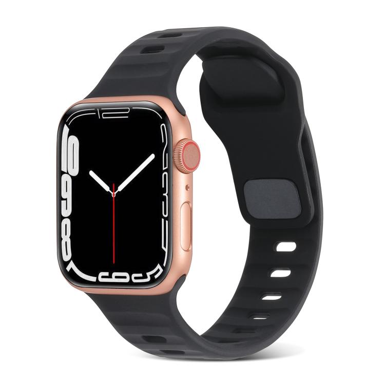 運動矽膠錶帶，適用於 Apple Watch Ultra 49mm / Series 8&7 45mm / SE 2&6&SE&5&4 44mm / 3&2&1 42mm，適用於 Apple Watch Series 8&7 41mm / SE 2&6&SE&5&4 40mm / 3&2&1 38mm