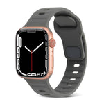 運動矽膠錶帶，適用於 Apple Watch Ultra 49mm / Series 8&7 45mm / SE 2&6&SE&5&4 44mm / 3&2&1 42mm，適用於 Apple Watch Series 8&7 41mm / SE 2&6&SE&5&4 40mm / 3&2&1 38mm