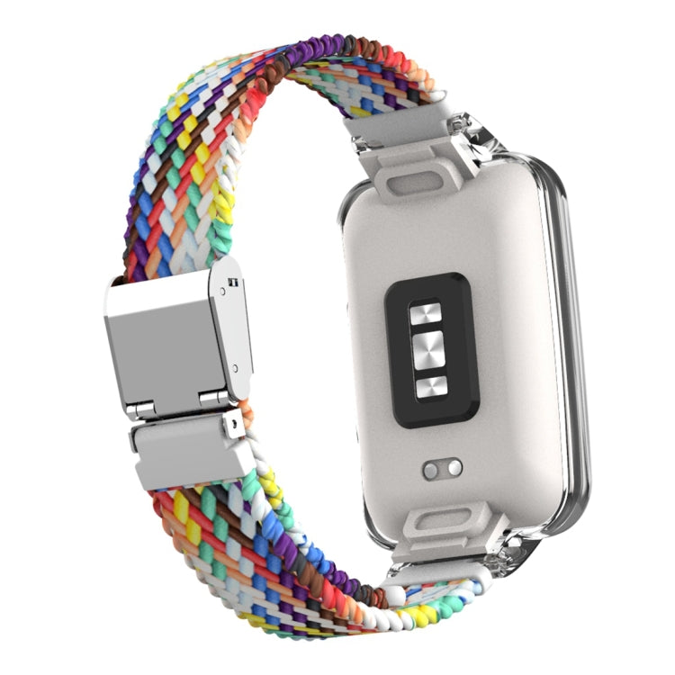 Braided Nylon Buckle Integrated Watch Band, For Xiaomi Mi Band 7 Pro