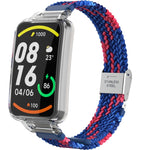 Braided Nylon Buckle Integrated Watch Band, For Xiaomi Mi Band 7 Pro