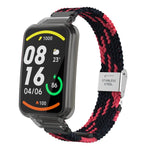 Braided Nylon Buckle Integrated Watch Band, For Xiaomi Mi Band 7 Pro