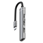 USB-C / Type-C 轉 3.5毫米 + 2個 USB + Type-C 集線器擴充座