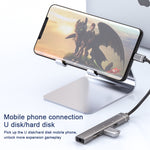 USB-C / Type-C 轉 3.5毫米 + 2個 USB + Type-C 集線器擴充座