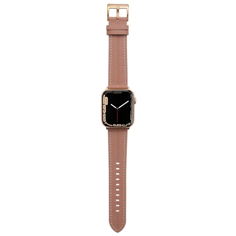 Fluted Leather Strap, For Apple Watch Ultra 49mm / Series 8&7 45mm / SE 2&6&SE&5&4 44mm / 3&2&1 42mm, For Apple Watch Ultra 49mm / Series 8&7 45mm /, For Apple Watch Series 8&7 41mm / SE 2&6&SE&5&4 40mm / 3&2&1 38mm