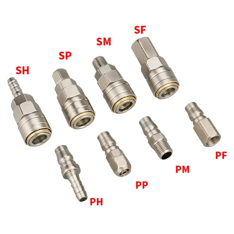 10件C型自鎖氣動快速接頭，PF-20，PH-20，PM-20，PP-20，SF-20，SH-20，SM-20，SP-20，PF-30，PH-30，PM-30，PP-30，SF-30，SH-30，SM-30，SP-30，PF-40，PH-40，PM-40，PP-40，SF-40，SH-40，SM-40，SP-40，SF+PF-20，SF+PF-30，SF+PF-...