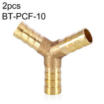 LAIZE 2 件套寶塔型 Y 型三通氣動元件，口徑：12mm、6mm、8mm、10mm、12mm