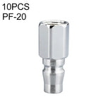 10 件 C 型自鎖氣管氣動快速接頭，PF-20、PF-30、PF-40、PH-20、PH-30、PH-40、PM-20、PM-30、PM-40、PP-20、PP-30、PP-40、SF-20、SF-30、SF-40、SH-20、SH-30、SH-40、SM-20、SM-30、SM-40、SP-20、SP-30、SP-40、SF+PF-20、SF+PF-3...