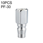10 件 C 型自鎖氣管氣動快速接頭，PF-20、PF-30、PF-40、PH-20、PH-30、PH-40、PM-20、PM-30、PM-40、PP-20、PP-30、PP-40、SF-20、SF-30、SF-40、SH-20、SH-30、SH-40、SM-20、SM-30、SM-40、SP-20、SP-30、SP-40、SF+PF-20、SF+PF-3...