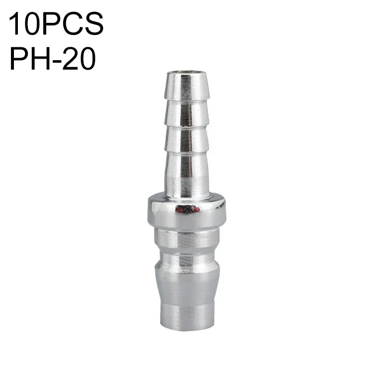 10 件 C 型自鎖氣管氣動快速接頭，PF-20、PF-30、PF-40、PH-20、PH-30、PH-40、PM-20、PM-30、PM-40、PP-20、PP-30、PP-40、SF-20、SF-30、SF-40、SH-20、SH-30、SH-40、SM-20、SM-30、SM-40、SP-20、SP-30、SP-40、SF+PF-20、SF+PF-3...