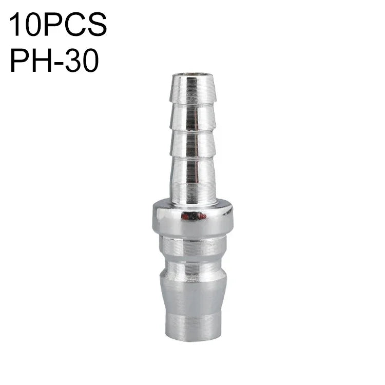 10 件 C 型自鎖氣管氣動快速接頭，PF-20、PF-30、PF-40、PH-20、PH-30、PH-40、PM-20、PM-30、PM-40、PP-20、PP-30、PP-40、SF-20、SF-30、SF-40、SH-20、SH-30、SH-40、SM-20、SM-30、SM-40、SP-20、SP-30、SP-40、SF+PF-20、SF+PF-3...